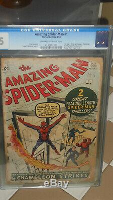 1963 Amazing Spider-Man #1 CGC. 5-Blue Label