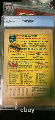 1966 amazing spiderman #1 (CGC 3.5) golden record reprint