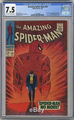 1967 Amazing Spider-Man 50 CGC 7.5 1st Kingpin