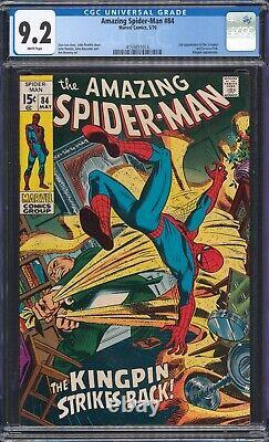 1970 Marvel The Amazing Spider-Man #84 CGC 9.2 2nd Appearance of Vanessa Fisk