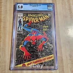 1971 Amazing Spider-man #100 CGC 5.0 100th Anniversary Issue