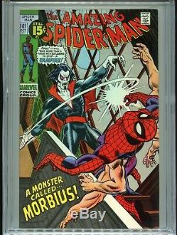 1971 Marvel The Amazing Spider-man #101 1st Appearance Morbius Cgc 9.6 Ow-w