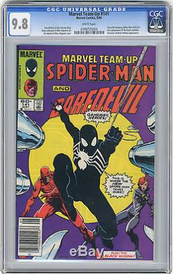 1984 Amazing Spider-Man 252, Marvel Team-Up 141, Secret Wars 8 CGC 9.8