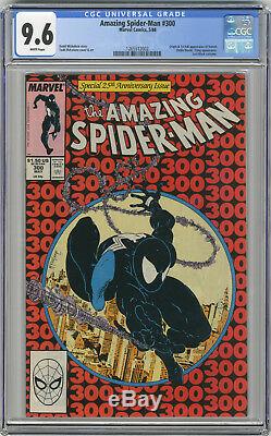 1988 Amazing Spider-Man 300 CGC 9.6 1st Venom White Pages