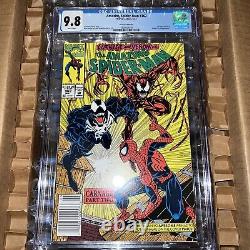 1992 Amazing Spiderman #362 CGC Graded 9.8 Newstand 2nd Carnage Appearance