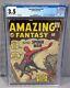 Amazing Fantasy #15 (spider-man, Peter Parker 1st App) Cgc 3.5 Vg- Marvel 1962