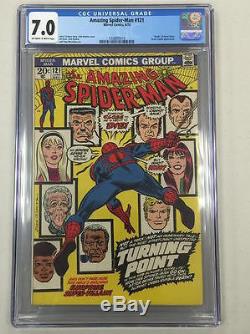 Amazing Spider-man #121 Cgc 7.0 Death Of Gwen Stacy Story & Green Goblin App Hot