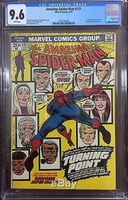 Amazing Spider-man #121 Cgc 9.6 White Pages Death Of Gwen Stacy Green Goblin