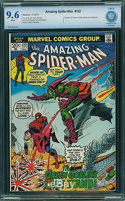 Amazing Spider-man #122 Cbcs 9.6 Nm+ 1973 White Death Green Goblin Looks Cgc 9.8