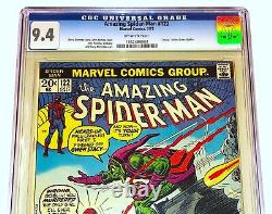 AMAZING SPIDER-MAN #122 Death of The GREEN GOBLIN 1973 CGC 9.4 beauty