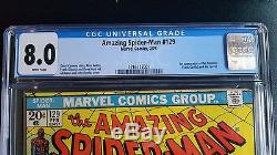Amazing Spider-man #129 Cgc 8.0 (very Fine) 1st Punisher Netflix (marvel)