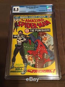 Amazing Spider-man 129 Cgc 8.5 Vf+! 1st Punisher! Netflix Show