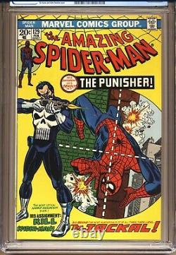 AMAZING SPIDER-MAN #129 CGC 9.4, 1st PUNISHER! Marvel Comics 1974 WHITE PAGES