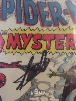 AMAZING SPIDER-MAN 13 CGC 4.0 Stan Lee Signature Mysterio