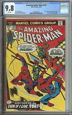 Amazing Spider-man #149 Cgc 9.8 White Pages / 1st Appearance Of Spider-man Clone