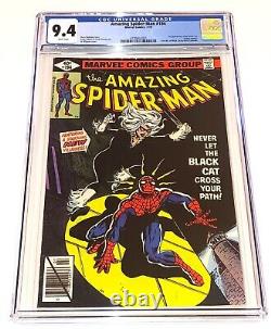 AMAZING SPIDER-MAN #194 1st appearance BLACK CAT 1979 CGC 9.4 white pages