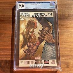 AMAZING SPIDER-MAN (2014) #4 CGC 9.8 NM/MT First Appearance Silk