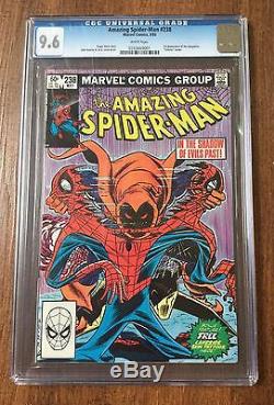 AMAZING SPIDER-MAN #238 CGC Graded 9.6 NM+white 1st appearance of the Hobgoblin