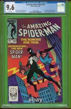 AMAZING SPIDER-MAN #252 CGC 9.6 NEAR MINT+ 1st Appearance of Black Costume 2310