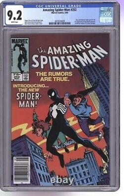 AMAZING SPIDER-MAN #252 Canadian Price Variant (Newsstand UPC) CGC 9.2 NM- 1984