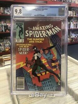 AMAZING SPIDER-MAN #252 (Newsstand Edition) CGC Graded 9.8! White Pages