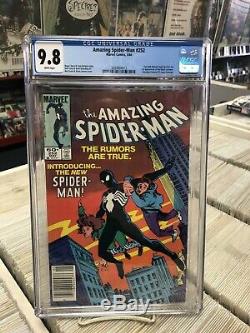 AMAZING SPIDER-MAN #252 (Newsstand Edition) CGC Graded 9.8! White Pages