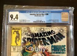 AMAZING SPIDER-MAN #298 MARVEL COMICS 1988 CGC 9.4 OWithW 1st APP EDDIE BROCK