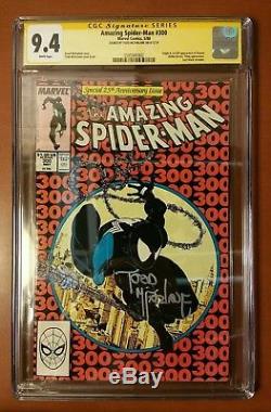AMAZING SPIDER-MAN #300 CGC 9.4 SS 1988 1st VENOMSigned by Todd McFarlane