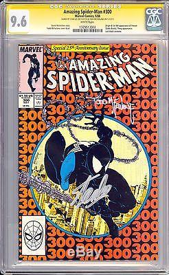 Amazing Spider-man 300 Cgc 9.6 Ss Signed Stan Lee Todd Mcfarlane Key 1st Venom