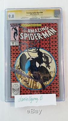 AMAZING SPIDER-MAN #300 CGC 9.8 SIGNED BY STAN LEE & TODD McFARLANE