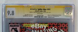 AMAZING SPIDER-MAN #300 CGC 9.8 SIGNED BY STAN LEE & TODD McFARLANE