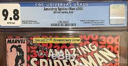 Amazing Spider-man #300 Cgc 9.8 White Pages First Appearance Venom
