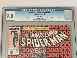 AMAZING SPIDER-MAN #300 CGC 9.8 White Pages 1988 Marvel 1st Venom Todd McFarlane