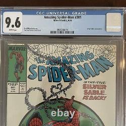 AMAZING SPIDER-MAN #301 CGC 9.6 WHITE Pages