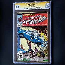 AMAZING SPIDER-MAN #306 CGC 9.8 SS SIGNED by STAN LEE RARE! Marvel 1988