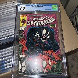 AMAZING SPIDER-MAN #316 CGC 9.0 WP 1st VENOM COVER. VENOM! Marvel comic mcfarla