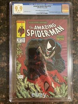 AMAZING SPIDER-MAN #316 Todd McFarlane MEXICAN FOIL CGC 9.9 Extremely RARE! MCU