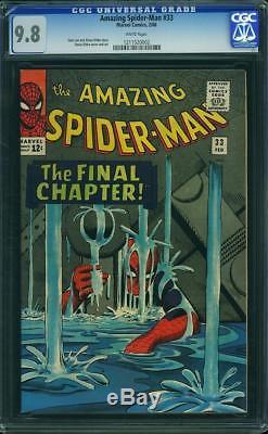 AMAZING SPIDER-MAN #33 cgc 9.8 white pages