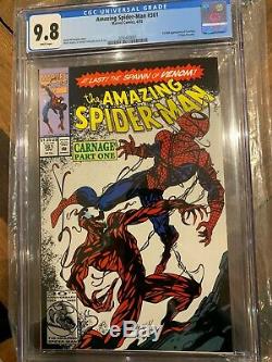 AMAZING SPIDER-MAN #361 CGC 9.8 1st Carnage New Slab 1st Print White Pages