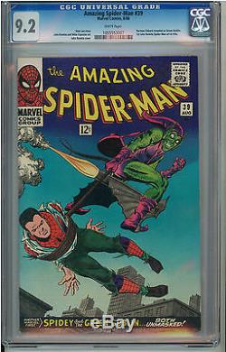 Amazing Spider-man #39 Cgc 9.2 White Pages