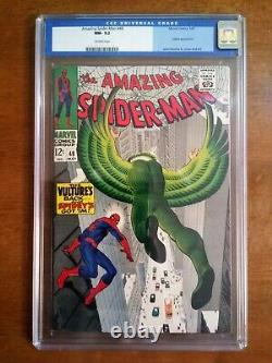 AMAZING SPIDER-MAN #48 CGC 9.2 1st Appearance of Blackie Drago as Vulture!'67