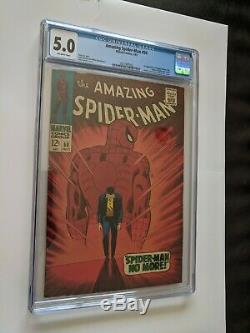 AMAZING SPIDER-MAN #50 (1967) CGC 5.0 1st KINGPIN! $. 99, NO RESERVE