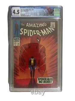 AMAZING SPIDER-MAN #50 CGC 4.5 First Appearance Kingpin 1967 MARVEL