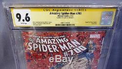 AMAZING SPIDER-MAN #700 (Stan Lee Signed) Death Peter Parker CGC 9.6 Marvel 2013