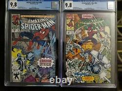 AMAZING SPIDER-MAN Carnage Lot x7 344 345 359 360 361 362 363 All Graded 9.8
