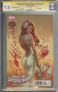 Amazing Spider-man Renew Your Vows #1 Cgc 9.8 White Pages Jscott Variant