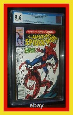 AMAZING SPIDERMAN CGC #361 Newsstand Ed. 1992 Marvel Comics CGC 9.6 NM+ 0626