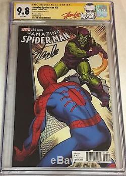ASM Amazing Spiderman #25 Romita Remastered 11000 Signed by Stan Lee CGC 9.8 SS