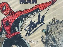 Amazing Fantasy #15 1962 Key 1st Appearance Spider-Man CGC 1.5 SS Stan Lee DM000