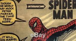 Amazing Fantasy #15 1st Spider-Man CGC G/VG 3.0 Stan Lee No Restoration At All
